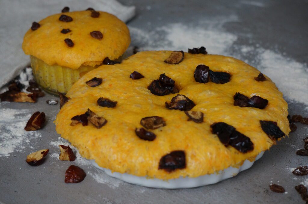 steamed pumpkin cake